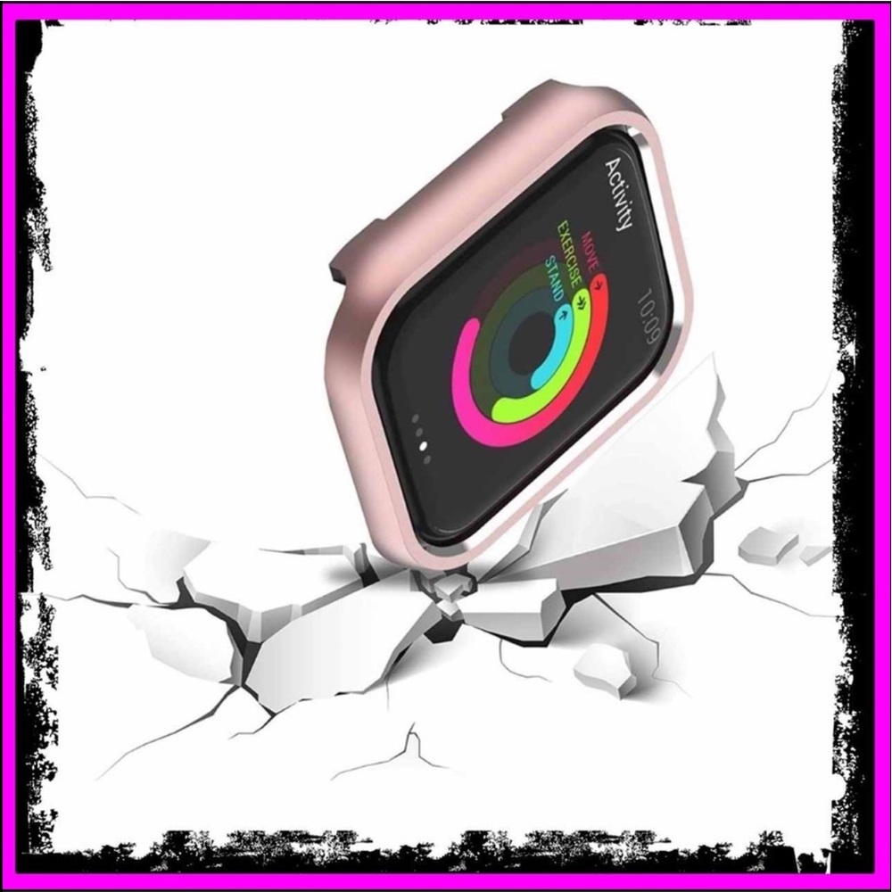 New Apple Watch Rose Gold Bumper Case 44mm - Picture 6 of 10